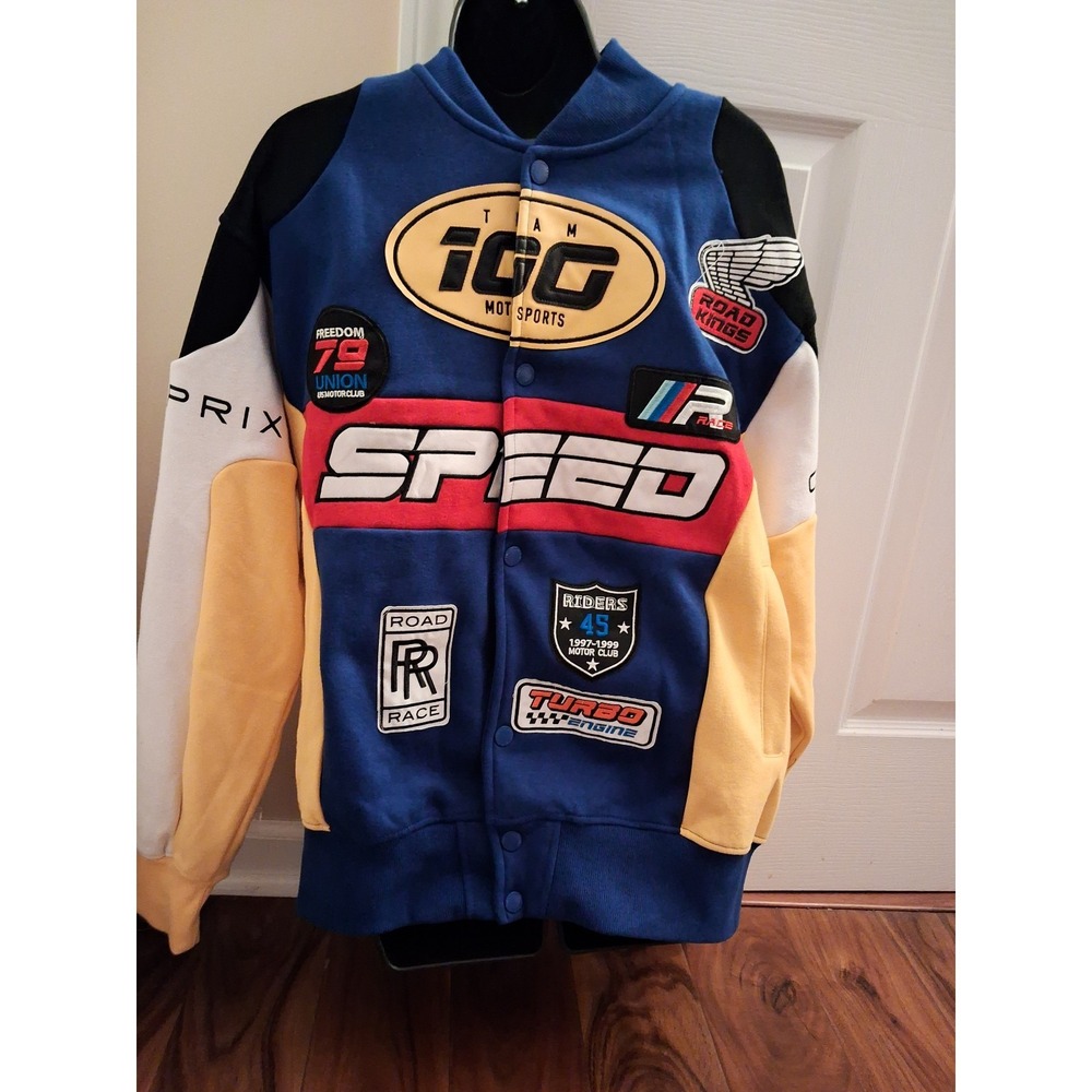 Copper Rivet 'Speed Racing' Fleece Jacket - Picture 2 of 3